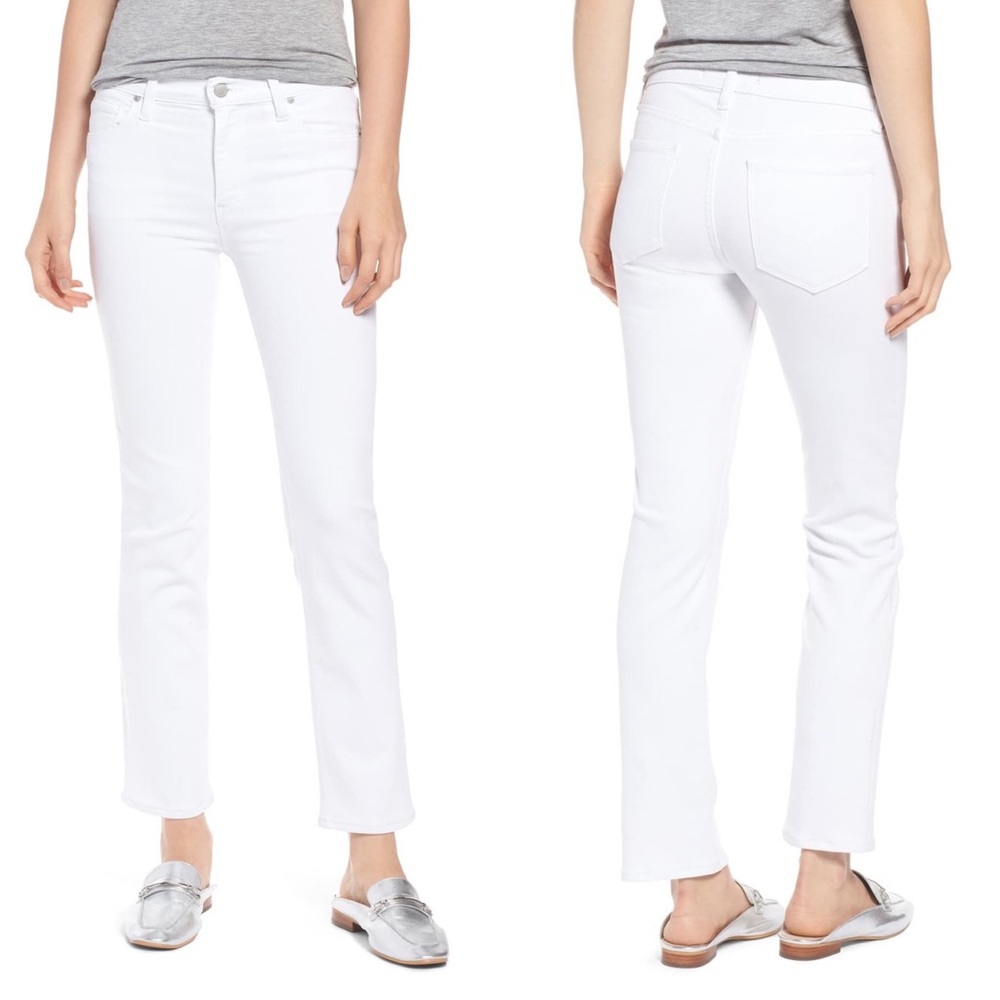 Hudson Jeans White NICO Skinny Pants